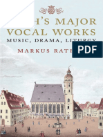 Bach's Major Vocal Works