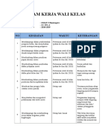 Program Kerja Wali Kelas-Jadi