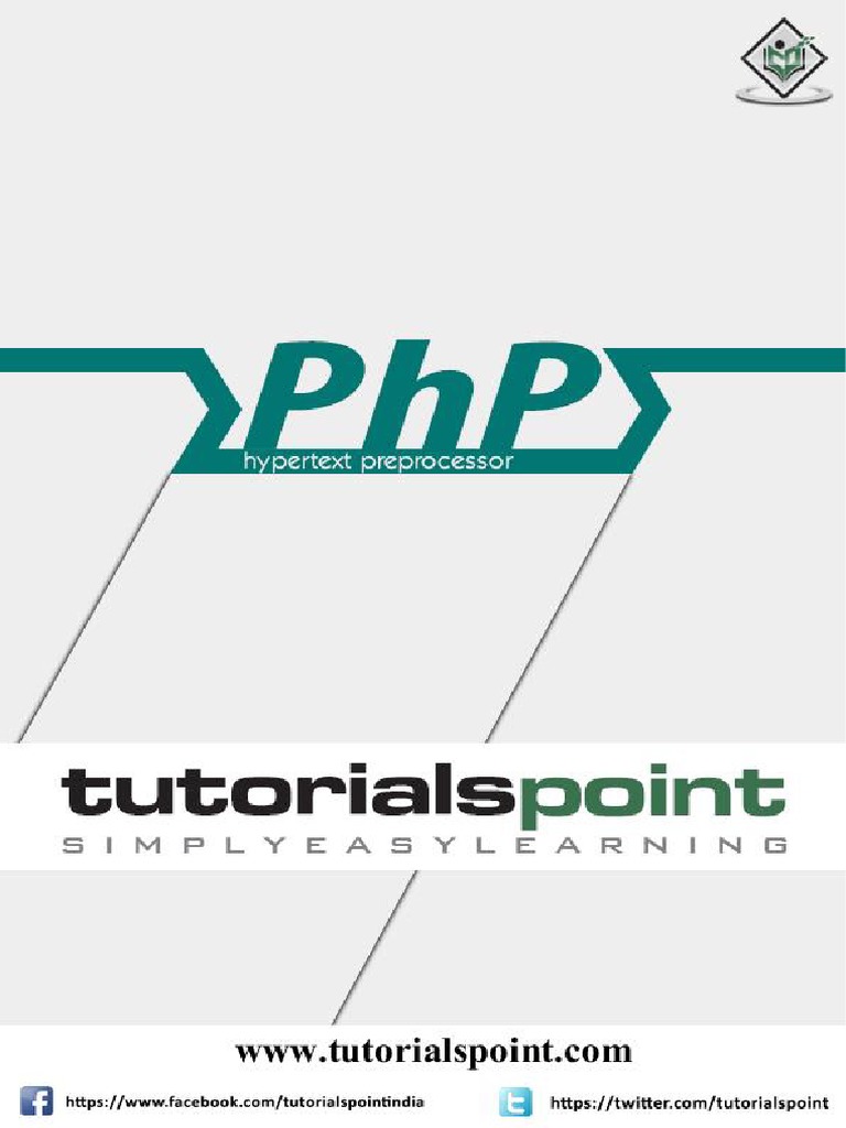 PHP Tutorial PDF | PDF | Php | Web Server