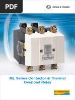 ML Series Overload Relay Contactor & Thermal