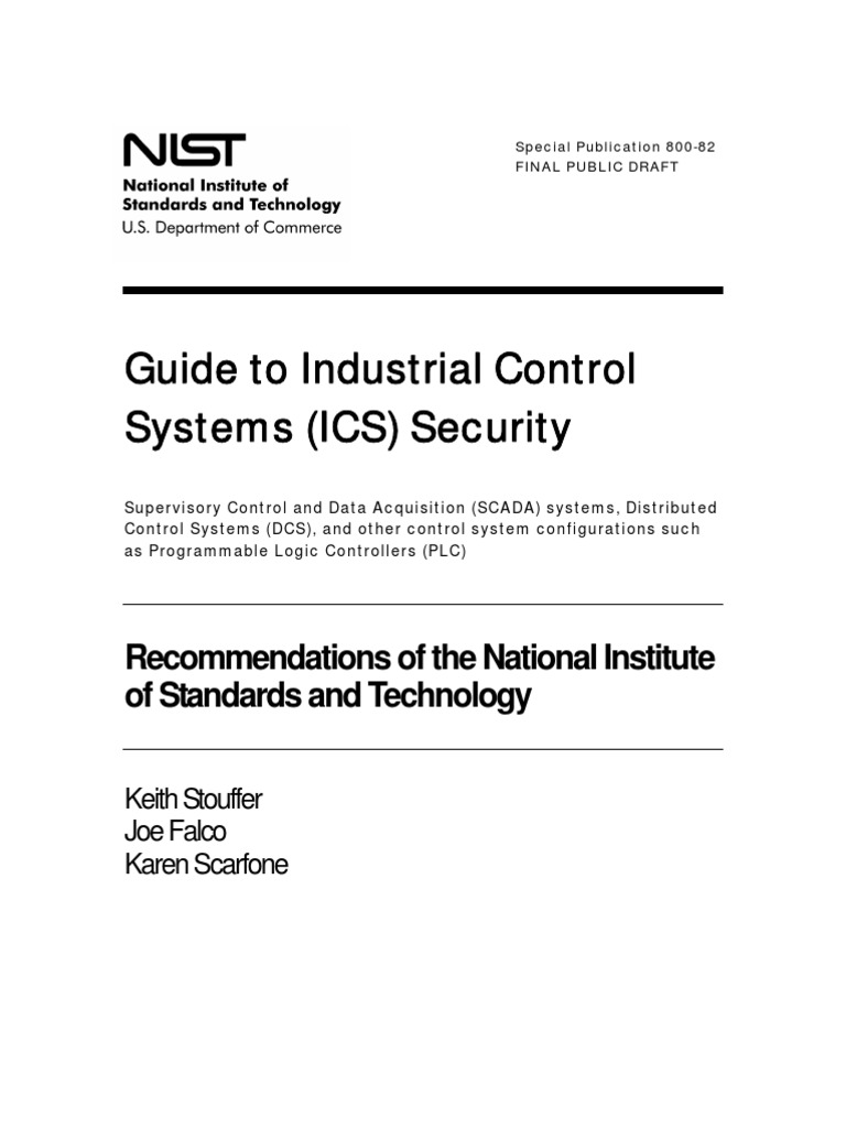 Industrial Control System (ICS) | PDF | Scada | Computer Security