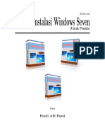 Cara Instalasi Windows Seven