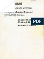 FR A024S,044 EC Instruction Manual IB(NA) 66627 B (12.96)