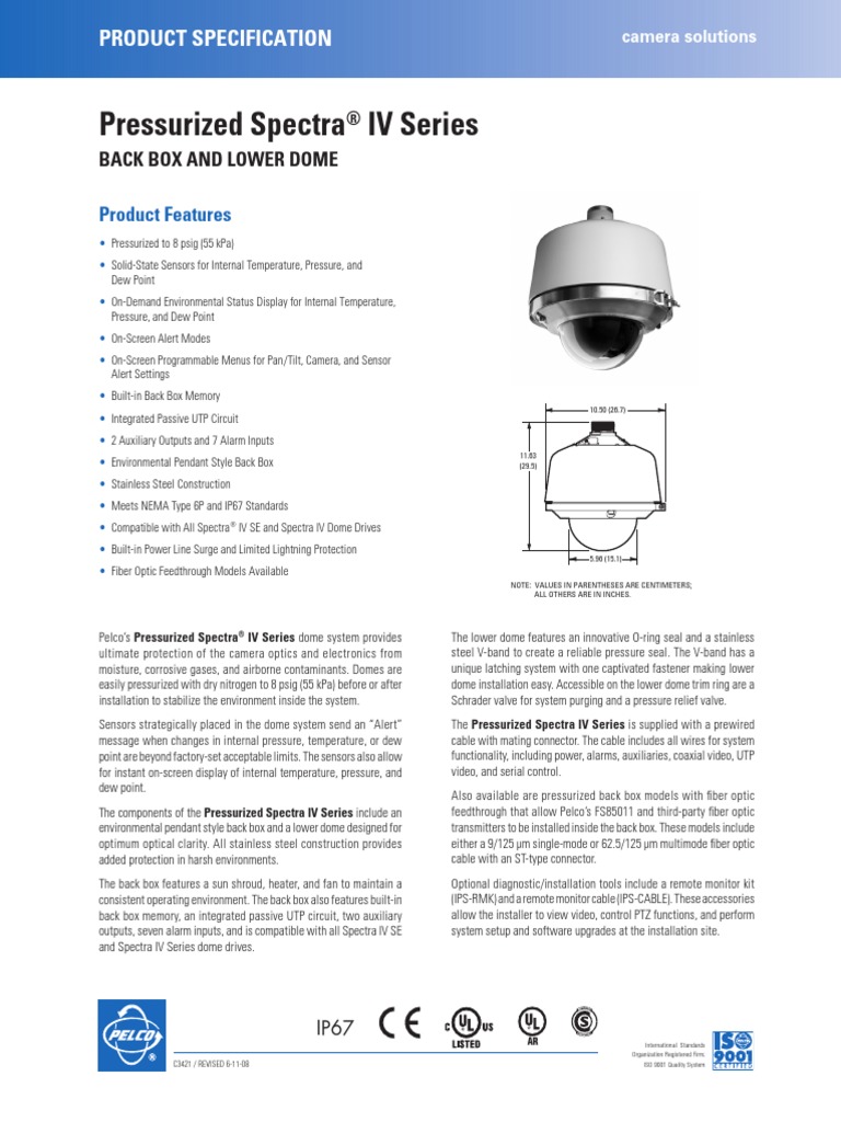 22 - Spectra IV Pressurized PDF | PDF | Technology & Engineering