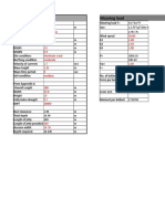 Data Mooring Load