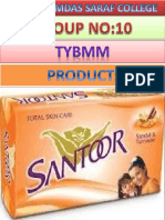 Santoor Marketing Project PDF