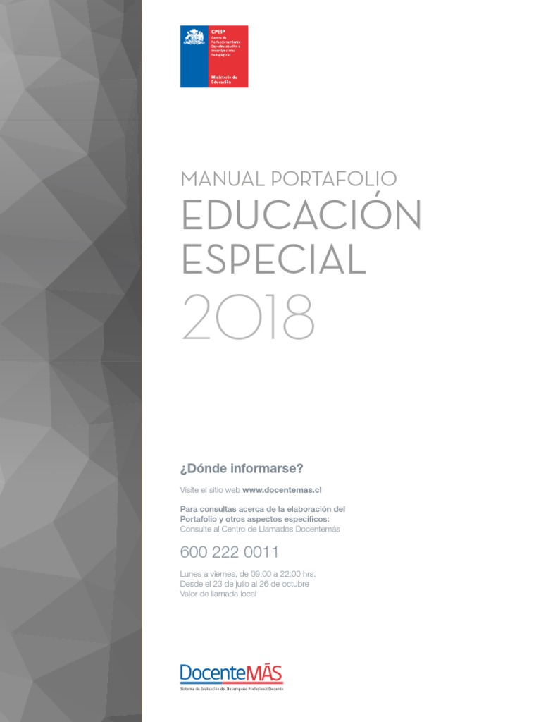 Manual de Portafolio Docente 2025 | PDF | Evaluación | Maestros