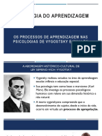 Psicologia Do Aprendizagem: Os Processos de Aprendizagem Nas Psicologias de Vygostsky E Wallon