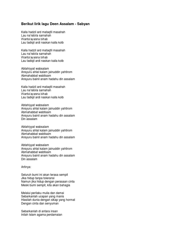 Lirik Lagu Sampai Jumpa Pdf