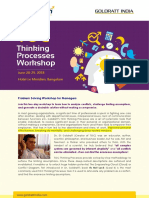 TOC Thinking Processes Workshop - June 2018 PDF