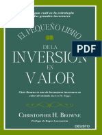 Pequeno Libro Inversion Valor