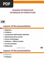 Modern Optimization Techniques in Power Plants