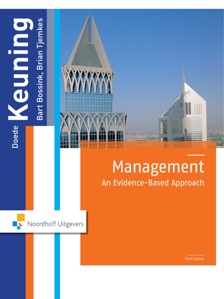 Management An EvidenceBased Approach, 3rd Edition Strategic