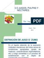 5.2. Zumos o Jugos, Pulpas y