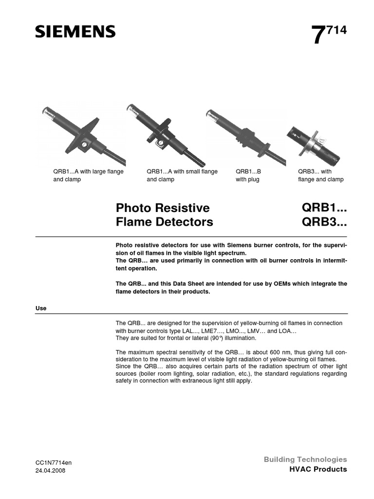 Siemens Qrb1qrb3datasheet | PDF | Electromagnetic Compatibility ...
