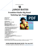 Django Bates - Saluting SGT Pepper (2017)