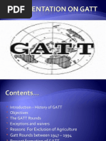 Download A Presentation on GATT by Vinod Menon SN38520680 doc pdf