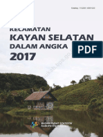 BPS Kecamatan Kayan Selatan Dalam Angka 2017