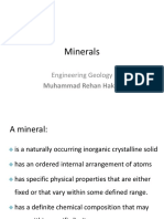 Minerals: Engineering Geology