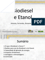 Biodiesel e etanol