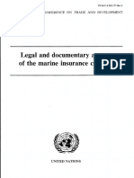 Legal and Documentary Aspects of Marine Insurance PDF