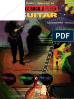 A Modern Approach To Jazz Rock and Fusion For Guitar