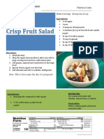 Crisp Fruit Salad - Meal Kit
