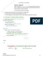 Lambda Expressions in Java 8: Functional Interfaces