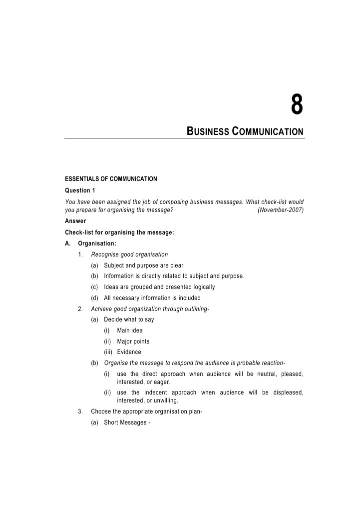 Essentials of Business Communication | PDF