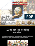 Nacimiento de Las Ciencias Sociales