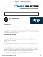 BGP Multisession _ __ Networks Baseline - Cisco Engineers Live _