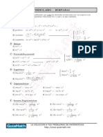 Formulario Derivadas