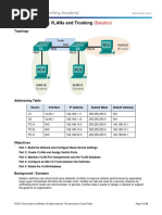 Configuring VLANs and Trunks