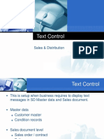 Text Control: Sales & Distribution
