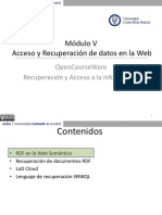 Acceso y Recuperación de datos en la Web