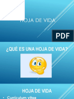 Hoja de Vida