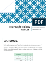 Composição Química Celular I