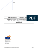 ASI OP Order Entry Invoicing Module