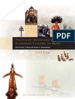 PubDivCol PoliticaPreservacaoPatrimonioCulturalBrasil M PDF