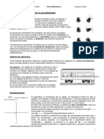 Movimiento en Una Dimensión