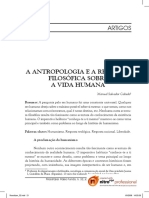 A ANTROPOLOGIA E A REFLEXÃO FILOSOFICA SOBRE A VIDA HUMANA.pdf