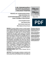 Meios de Comunicação e Escola Na Contemporaneidade PDF