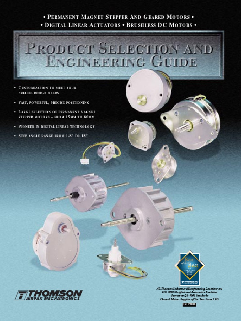 Airpax Catalog Stepper Motors PDF Electric Motor Torque