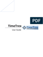 TimeTrex User Manual