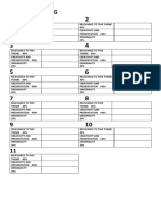 Score Sheet Nutri Month