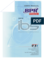 User Manual BPR Online v-IBS PDF