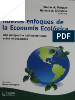 NUEVOS ENFOQUES DE LA ECONOMIA ECOLOGICA 