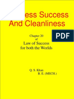 Business Success and Cleanliness: Law of Success For Both The Worlds