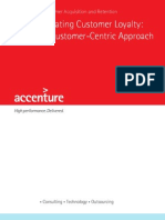 Accenture Creating Customer Loyalty A Customer Centric Approach