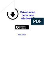 Driver Axioo Neon MNC Windows 7